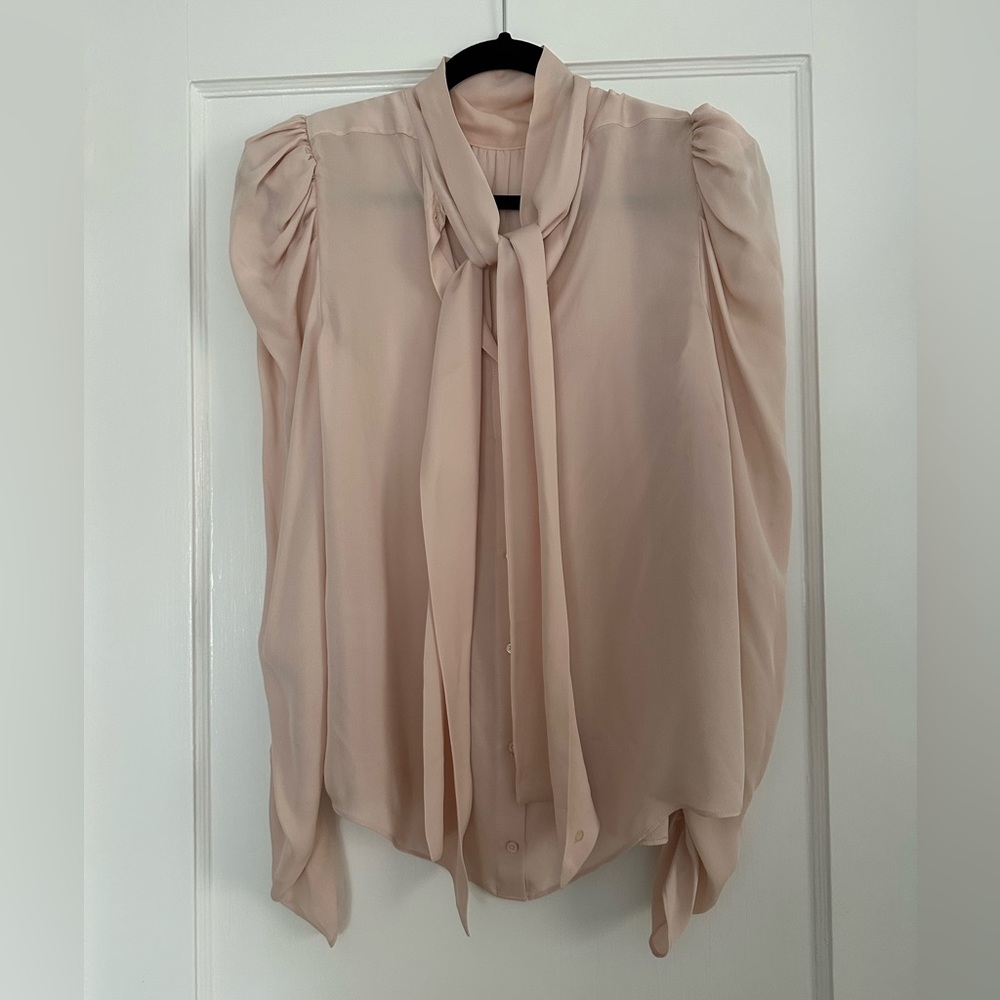 Joie light pink blouse, size M